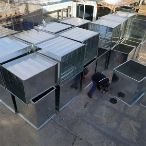 利優比壓鑄二工廠管道制作與施工
